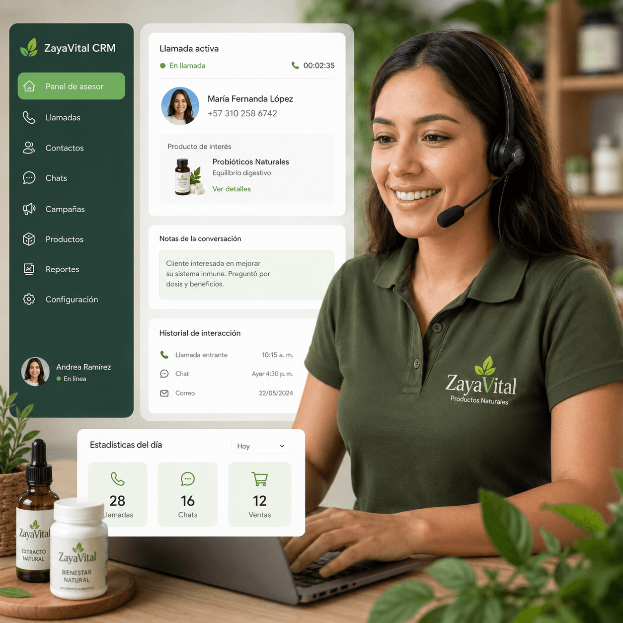 CRM Call Center
